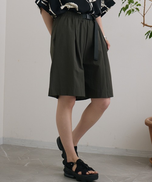 mamekrogouchi コード刺繍スカート