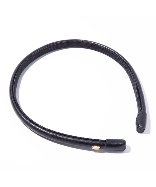 IRIS47（イリスフォーセブン）の「【IRIS 47】nocturne head band　ノクターン　ヘッドバンド（カチューシャ・レディース・ブラック/ブラウン/ライトブラウン/ベージュ・FREE）」の10枚目の写真