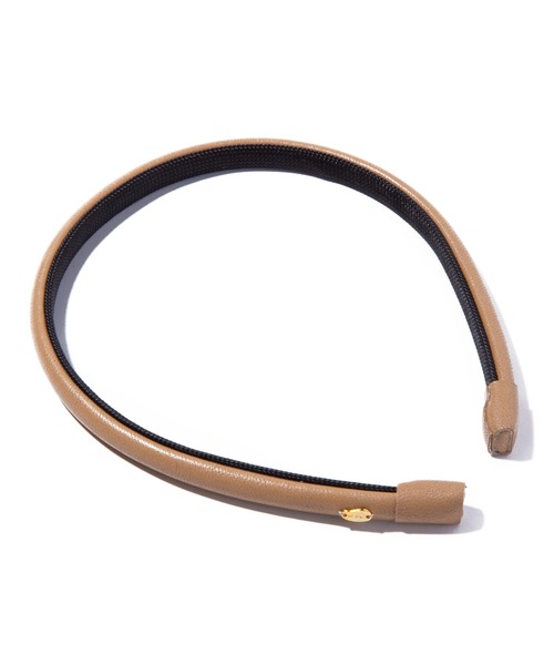 IRIS47（イリスフォーセブン）の「【IRIS 47】nocturne head band　ノクターン　ヘッドバンド（カチューシャ・レディース・ブラック/ブラウン/ライトブラウン/ベージュ・FREE）」の18枚目の写真