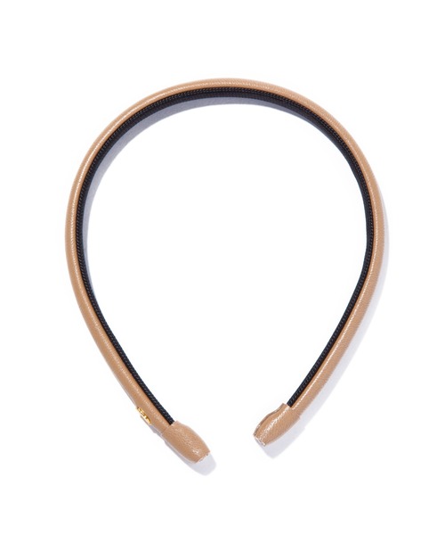 IRIS47（イリスフォーセブン）の「【IRIS 47】nocturne head band　ノクターン　ヘッドバンド（カチューシャ・レディース・ブラック/ブラウン/ライトブラウン/ベージュ・FREE）」の19枚目の写真