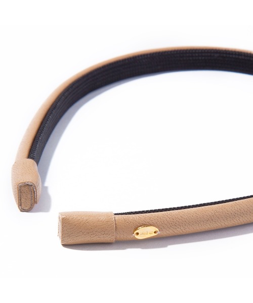IRIS47（イリスフォーセブン）の「【IRIS 47】nocturne head band　ノクターン　ヘッドバンド（カチューシャ・レディース・ブラック/ブラウン/ライトブラウン/ベージュ・FREE）」の21枚目の写真