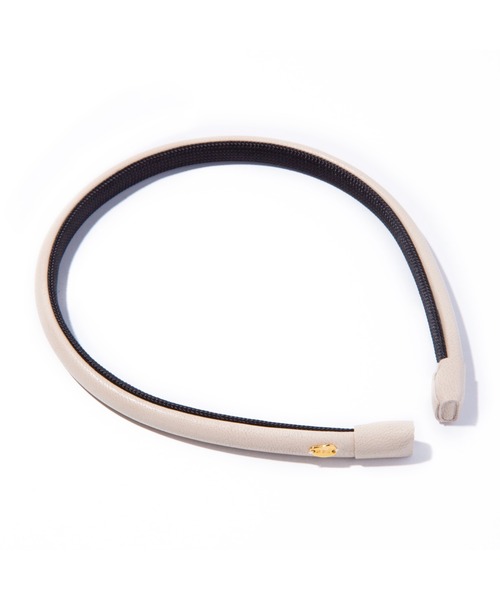 IRIS47（イリスフォーセブン）の「【IRIS 47】nocturne head band　ノクターン　ヘッドバンド（カチューシャ・レディース・ブラック/ブラウン/ライトブラウン/ベージュ・FREE）」の22枚目の写真