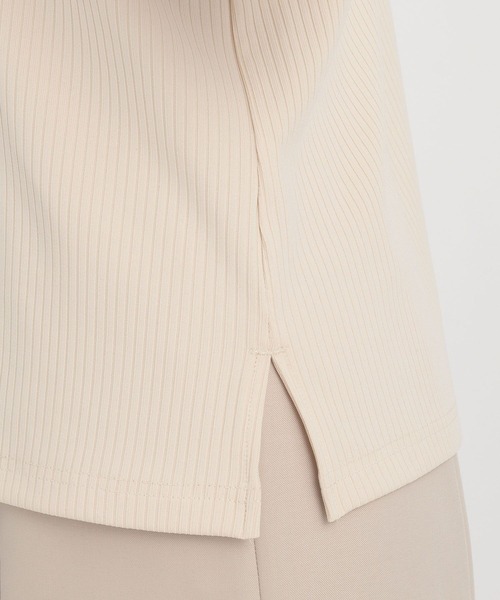 Andemiu（アンデミュウ）の「スカーフツキリブカット134912（Tシャツ/カットソー・レディース・チャコールグレー/アイボリー/ブラック/ベージュ・FREE）」の15枚目の写真