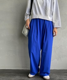 [Jeans Factory Clothes/ジーンズファクトリークローズ] 7DAYS ナイロンストレートイージーカラーパンツ
