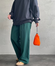 [Jeans Factory Clothes/ジーンズファクトリークローズ] 7DAYS ナイロンストレートイージーカラーパンツ