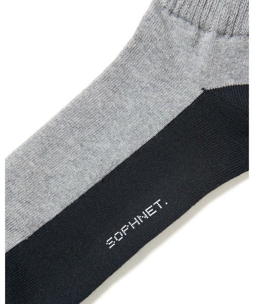 SOPHNET.（ソフネット）の「DAILY SHORT SOCKS（ソックス/靴下・メンズ・ブラック/ホワイト/グレー・LARGE/MEDIUM）」の8枚目の写真