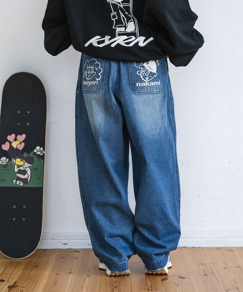 balloon love denim / バルーンラブデニム（デニムパンツ 