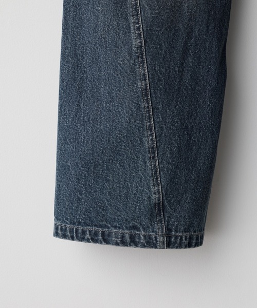 yummyワンウォッシュサイズ1 VINTAGE WASHED CURVED DENIM（デニムパンツ）｜WYM LIDNM（ウィム
