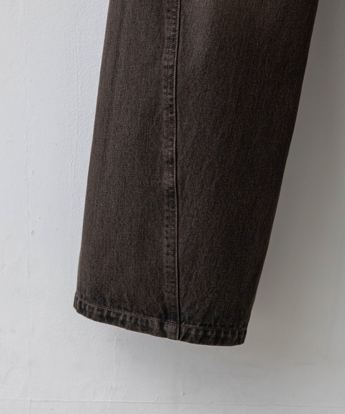 パンツ VINTAGE WASHED CURVED DENIM VINTAGE WASHED CURVED DENIM（デニムパンツ）｜WYM LIDNM