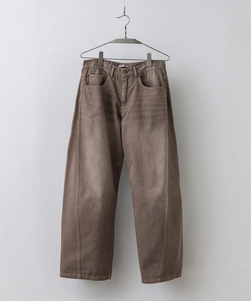 【国内配送】 WASHED VINTAGE CURVED LIDNM DENIM（デニムパンツ）｜WYM パンツ