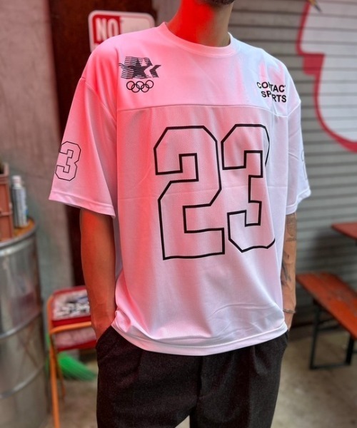 ipugo/イプゴ ユニセックス 23ロゴ ゲームシャツ（Tシャツ