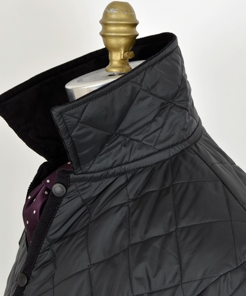 LAVENHAM（ラベンハム）の「LAVENHAM（ラベンハム）: 『DENHAM』 キルティング ジャケット■（カバーオール・メンズ・ブラック/ネイビー・38/34/40/42/36）」の9枚目の写真