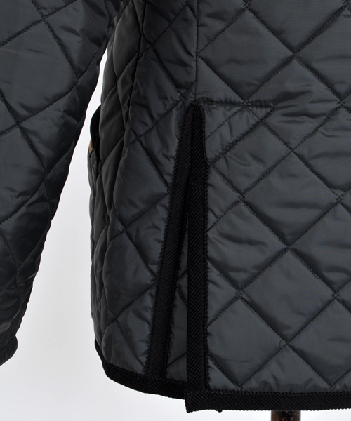 LAVENHAM（ラベンハム）の「LAVENHAM（ラベンハム）: 『DENHAM』 キルティング ジャケット■（カバーオール・メンズ・ブラック/ネイビー・38/34/40/42/36）」の12枚目の写真