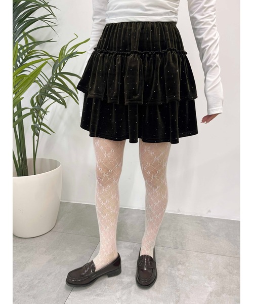 【希少】PRADA Low-rise velour miniskirt ミニスカート ベロア 希少】PRADA Low-rise velour miniskirt ミニスカート ベロア