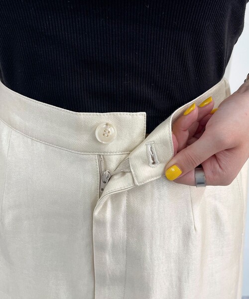 fredy emue(フレディエミュ)の「マルチファブリック タイトスカート(スカート・レディース・ベージュ系その他/アイボリー/ブラック・38/36)」の9枚目の写真