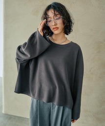 LEPSIM | 14ゲージワイドボートネックプルオーバー　133263(ニット/セーター)