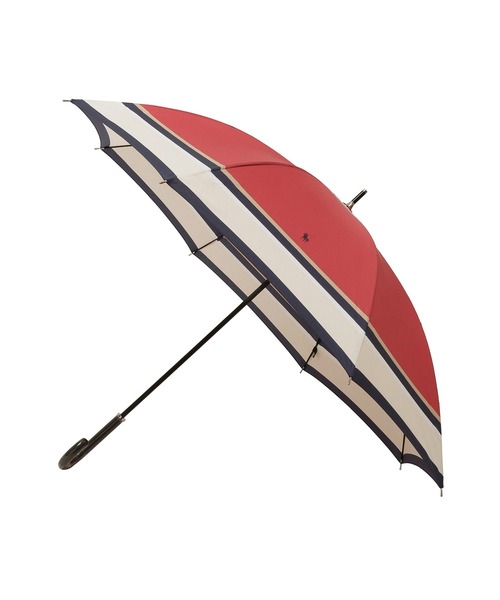 POLO RALPH LAUREN(ポロ ラルフ ローレン)の「長傘 雨傘 "マルチボーダー"(長傘・レディース・ネイビー/ダークブルー/レッド・FREE)」の5枚目の写真