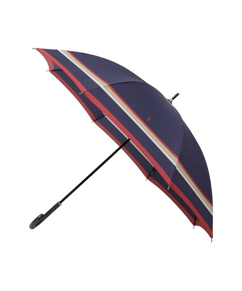 POLO RALPH LAUREN(ポロ ラルフ ローレン)の「長傘 雨傘 "マルチボーダー"(長傘・レディース・ネイビー/ダークブルー/レッド・FREE)」の11枚目の写真