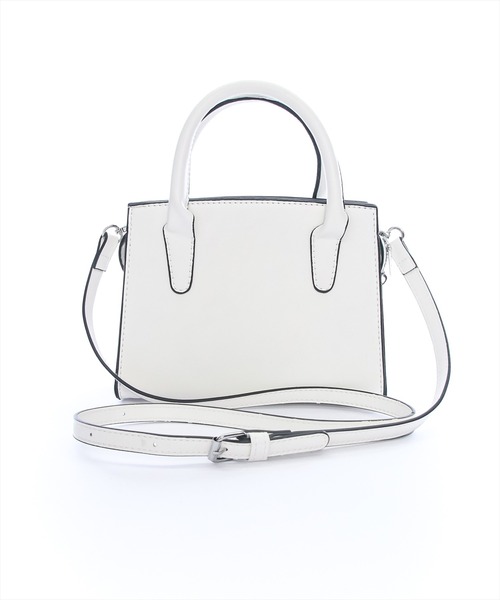 clear（クリア）の「スクエアバッグ [デイリー使い コンパクト 上品]≪2024AW新作≫（ショルダーバッグ・レディース・ブラック/オフホワイト・F）」の12枚目の写真