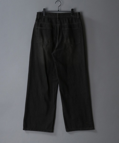 SITRY（シトリー）の「Overdye Baggy Denim Pants/オーバーダイ ヴィンテージライク バギーデニムパンツ ワイドデニムパンツ（デニムパンツ・メンズ・ブラック系その他/ブルー系その他/ブルー系その他2/ブラック系その他2・XL/L/M）」の11枚目の写真