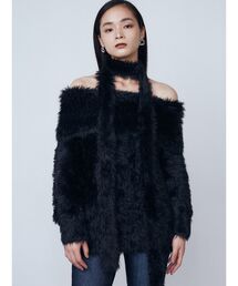 EMODA（エモダ）の「オフショルダータイオーバーニット（ニット/セーター）」