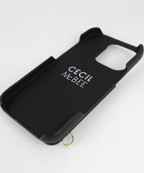 CECIL McBEE（セシルマクビー）の「iPhone17 iPhone17Pro iPhone17e iPhoneAir iPhone16/16e/16Pro/15/14/13 セシルマクビー [キルティング背面ケース]（スマホケース/カバー・レディース・グレー/モカ/ベージュ/スモークピンク/ブラック・iPhone 16 Pro/iPhone 16/iPhone 13/14/iPhone 15/iPhone 16e/iPhone Air/iPhone 17 Pro/iPhone 17）」の12枚目の写真