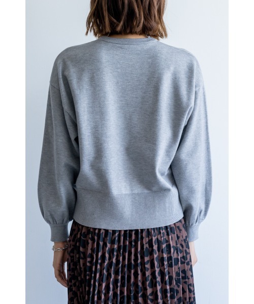 M.deux（エムドゥ）の「●ラメシャギーロゴニット●（ニット/セーター・レディース・ピンク/グレー/ネイビー・MEDIUM）」の12枚目の写真