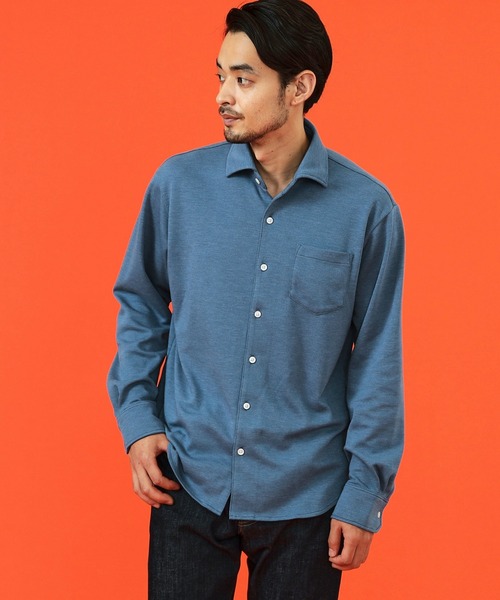 [エドウィン] デニスラ モックネックTシャツ 長袖 メンズ EDWIN エドウィン デニスラ ロンT 長袖 モックネック ハイネック (EDB811) メンズファッション ブランド EDWIN|エドウイン(