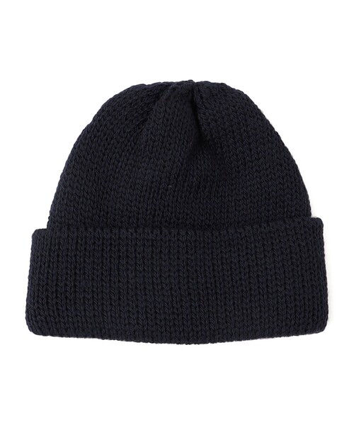 ハイランド　ウールニット帽　黒 HIGHLAND 2000 ハイランド2000 HL-0019 BW 2×1 Bobbycap ウール