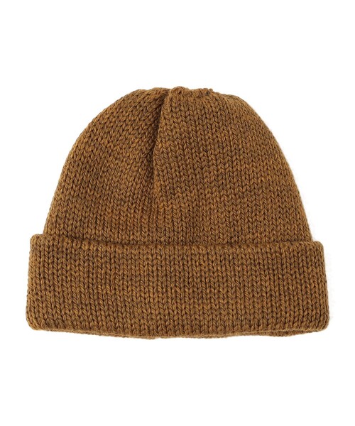 HIGHLAND 2000(ハイランドトゥーサウザンド)の「HIGHLAND2000: MERINO TUBULAR メリノウール ワッチキャップ(ニットキャップ/ビーニー・メンズ・ナチュラル/ネイビー/オリーブ/オレンジ・ONE SIZE)」の3枚目の写真