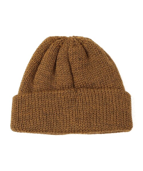 HIGHLAND 2000(ハイランドトゥーサウザンド)の「HIGHLAND2000: MERINO TUBULAR メリノウール ワッチキャップ(ニットキャップ/ビーニー・メンズ・ナチュラル/ネイビー/オリーブ/オレンジ・ONE SIZE)」の5枚目の写真