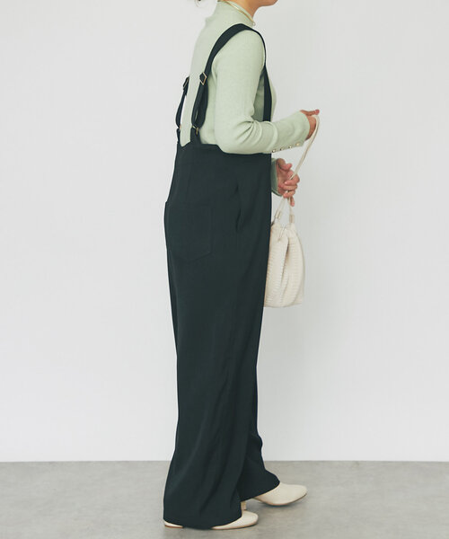 【セール】《MIKI's企画》ハイネック袖ボタンリブニット(ニット/セーター)|un dix cors(アンディコール) 【セール】《MIKI's企画》ハイネック袖ボタンリブニット(ニット/セーター)|un dix cors(アンディコール)