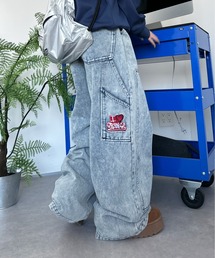 サイドワッペンペインターデニム