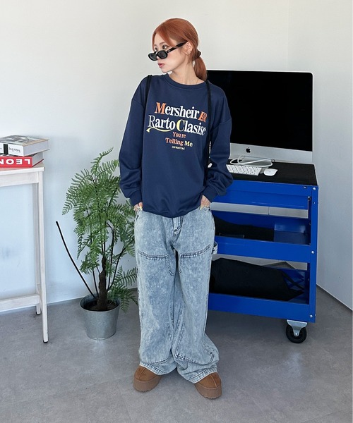 sedacle(セダクル)の「サイドワッペンペインターデニム(デニムパンツ・メンズ・ブラック/ライトブルー/インディゴブルー・LARGE/MEDIUM/SMALL)」の19枚目の写真