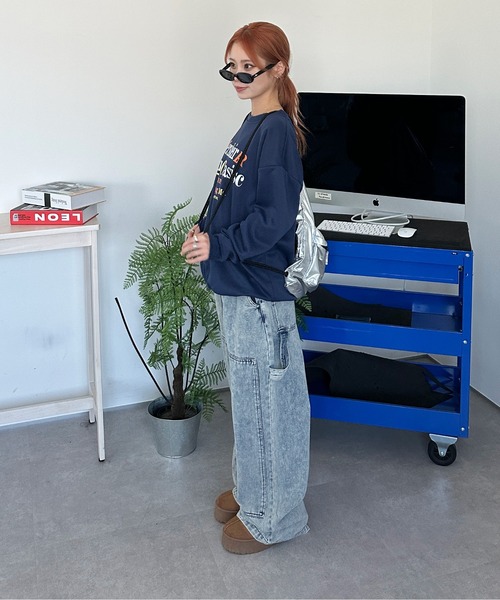 sedacle(セダクル)の「サイドワッペンペインターデニム(デニムパンツ・メンズ・ブラック/ライトブルー/インディゴブルー・LARGE/MEDIUM/SMALL)」の21枚目の写真