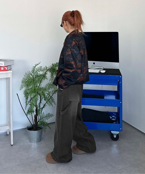 sedacle(セダクル)の「サイドワッペンペインターデニム(デニムパンツ・メンズ・ブラック/ライトブルー/インディゴブルー・LARGE/MEDIUM/SMALL)」の10枚目の写真