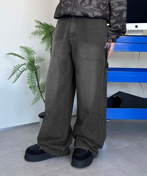 sedacle(セダクル)の「サイドワッペンペインターデニム(デニムパンツ・メンズ・ブラック/ライトブルー/インディゴブルー・LARGE/MEDIUM/SMALL)」の11枚目の写真