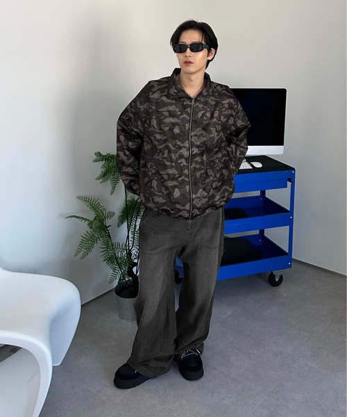 sedacle(セダクル)の「サイドワッペンペインターデニム(デニムパンツ・メンズ・ブラック/ライトブルー/インディゴブルー・LARGE/MEDIUM/SMALL)」の13枚目の写真