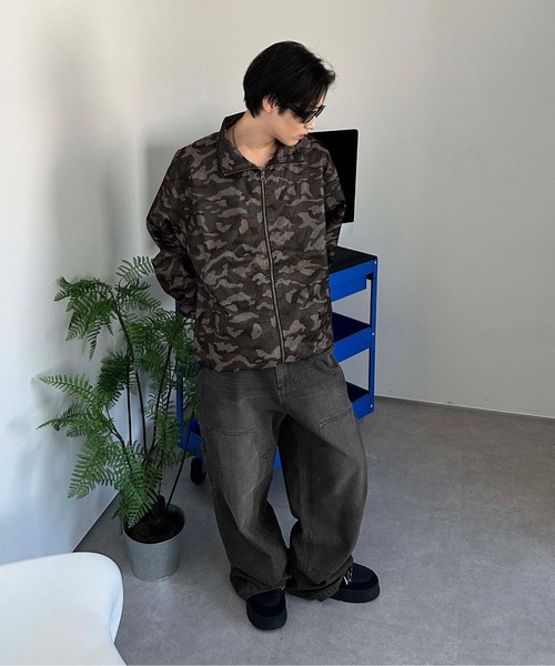 sedacle(セダクル)の「サイドワッペンペインターデニム(デニムパンツ・メンズ・ブラック/ライトブルー/インディゴブルー・LARGE/MEDIUM/SMALL)」の14枚目の写真