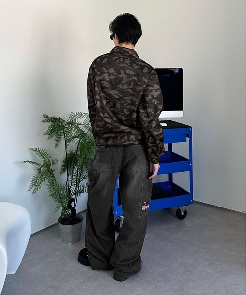 sedacle(セダクル)の「サイドワッペンペインターデニム(デニムパンツ・メンズ・ブラック/ライトブルー/インディゴブルー・LARGE/MEDIUM/SMALL)」の15枚目の写真