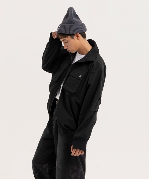 Nanmo.（ナンモ）の「ロゴニットキャップ（ニットキャップ/ビーニー・メンズ・グレー/ネイビー・ONE SIZE）」の12枚目の写真