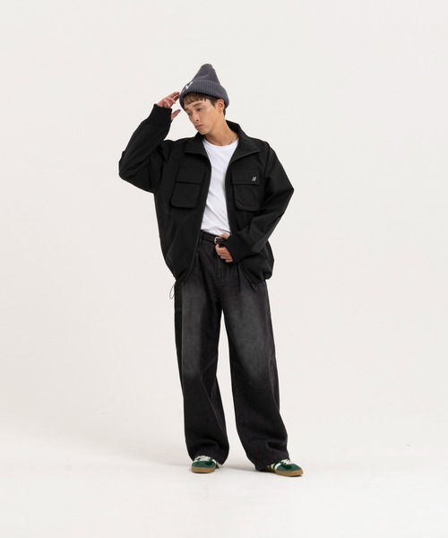 Nanmo.（ナンモ）の「ロゴニットキャップ（ニットキャップ/ビーニー・メンズ・グレー/ネイビー・ONE SIZE）」の19枚目の写真