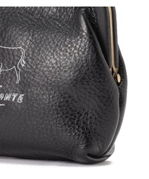 【レア＆極美品】IL BISONTE がま口コインケースブラック山口一郎コラボ☆ レア＆極美品】IL BISONTE がま口コインケースブラック山口一郎