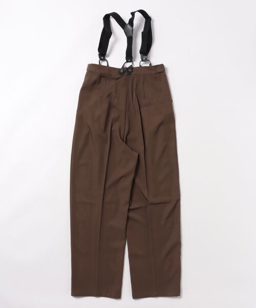 STYLEBLOCK(スタイルブロック)の「ツイルサスペンダー付きパンツ(その他パンツ・レディース・カーキ/ブラック/ネイビー/グレー・M)」の9枚目の写真