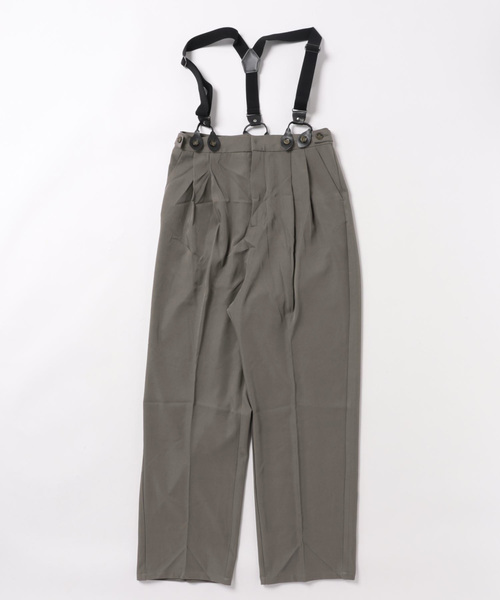 STYLEBLOCK(スタイルブロック)の「ツイルサスペンダー付きパンツ(その他パンツ・レディース・カーキ/ブラック/ネイビー/グレー・M)」の5枚目の写真