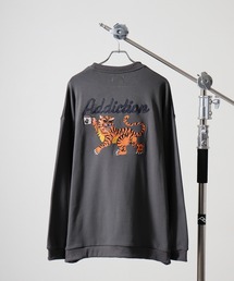 【Sasquatchfabrix. トラ刺繍トレーナー XL グレー】 スウェット 虎」に該当するメンズのトップスファッション通販