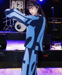 niko and... | [MODE NORM CORE]ミニフェザージャガートプルオーバー(ニット/セーター)