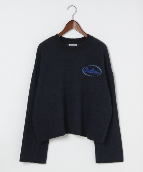 niko and...（ニコアンド）の「[MODE NORM CORE]ミニフェザージャガートプルオーバー（ニット/セーター・レディース・ネイビー/ブラウン/ブラック・FREE）」の16枚目の写真