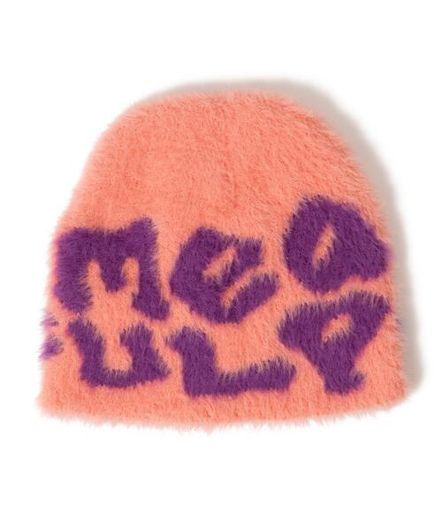 WEGO（ウィゴー）の「WEGO/シャギーロゴニットワッチ（ニットキャップ/ビーニー・レディース・ピンク/ブラック/ブルー・FREE）」の10枚目の写真