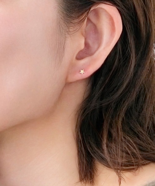 【K10】プチモチーフピアス/限定BOX＆ショッパーつき（ピアス（両耳用））｜Phoebe（フィービィー）
